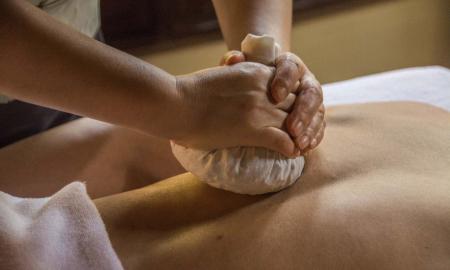 Hot Herbal Ball Massage